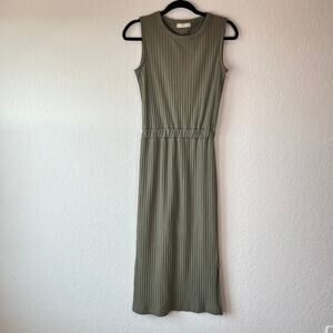 Free's Mart From Japan Sleeveless Ribbed Maxi Dress XS / S Casual Boho